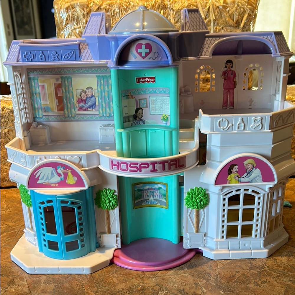 Fisher Price Loving Family Vintage Hospital